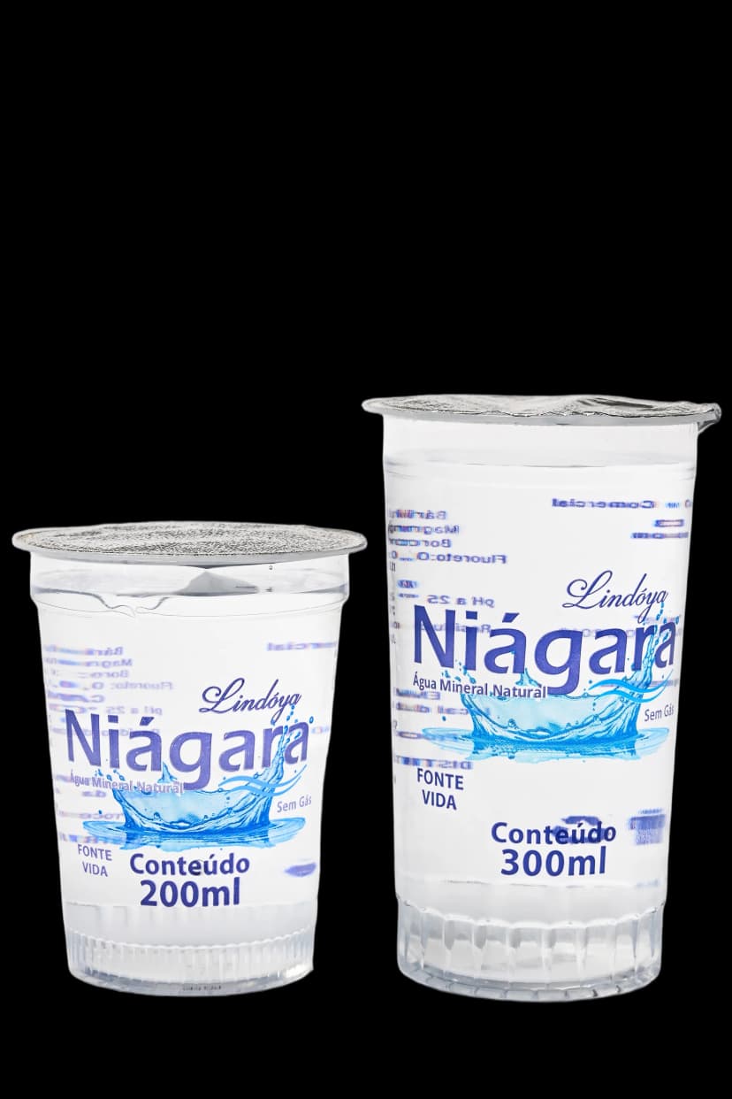 Água natural 200ml e 300ml